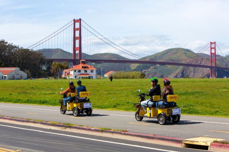 San Francisco: Electric Scooter Rental With GPS Storytelling - Itinerary Highlights
