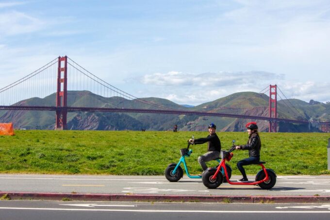 San Francisco: Electric Scooter Rental With GPS Storytelling - Discover Iconic San Francisco Landmarks