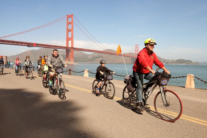 San Francisco Golden Gate Bridge to Sausalito Guided Bike Tour - Exploring Fishermans Wharf