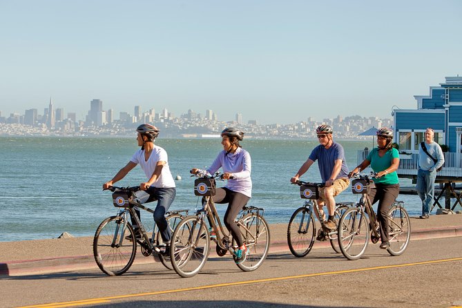 San Francisco Golden Gate Bridge to Sausalito Guided Bike Tour - Sights Along the Waterfront