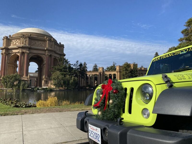 San Francisco: Holiday Lights Private Group Jeep Tour - Holiday Light Displays