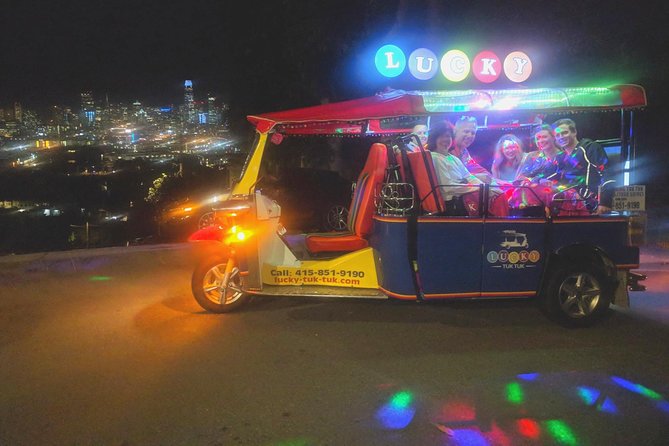 San Francisco Late Afternoon or Sunset Lucky Tuk Tuk Private Tour - Group Size and Pricing