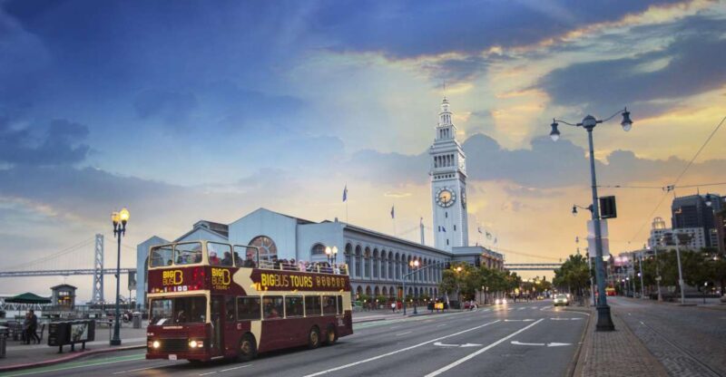 San Francisco: Panoramic Sunset Tour by Open-Top Bus - Meeting Point and Logistics