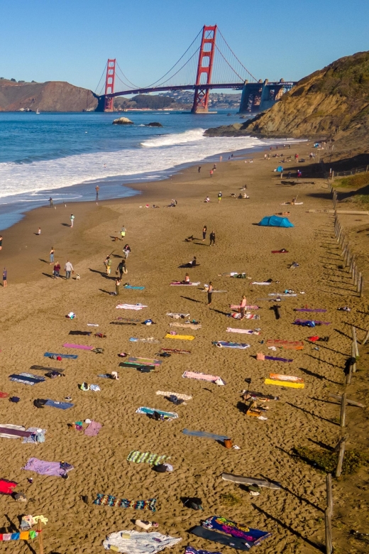 San Francisco: Silent Disco Yoga at Baker Beach - Experience Highlights