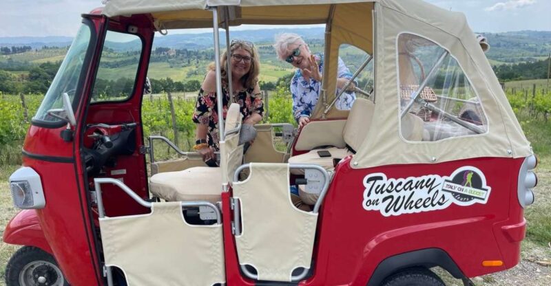 San Gimignano: Chianti Hills Tuk-Tuk Tour for 2 - Highlights of the Experience