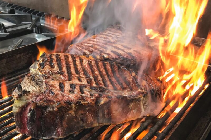 San Gimignano: Fiorentina Steak Lunch in Winery - Meal and Wine Details