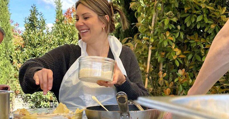 San Gimignano Outdoor Cooking Class & Wine Tasting in Winery - Key Points