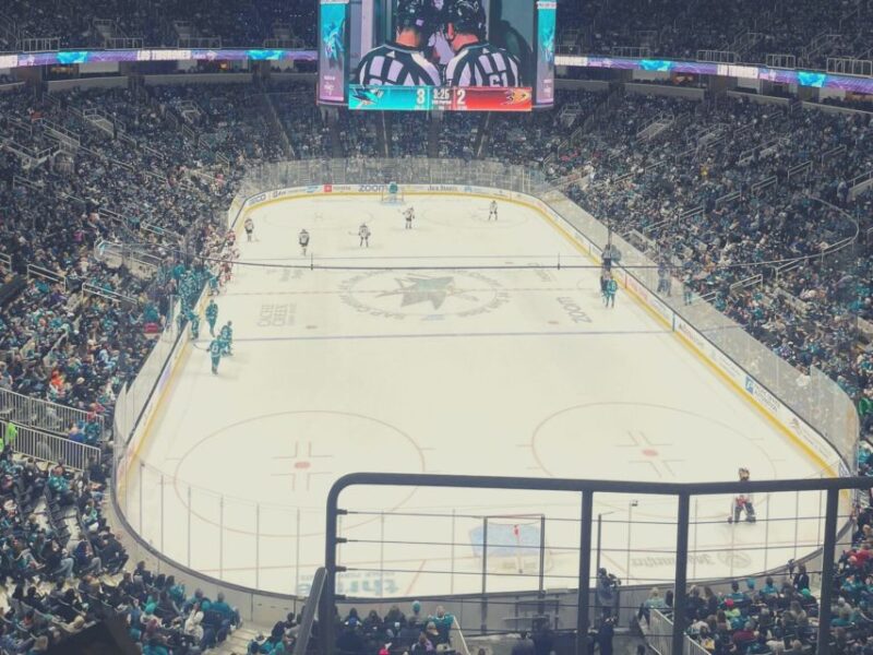 San Jose: San Jose Sharks Ice Hockey Game Ticket - Seating Category Overview