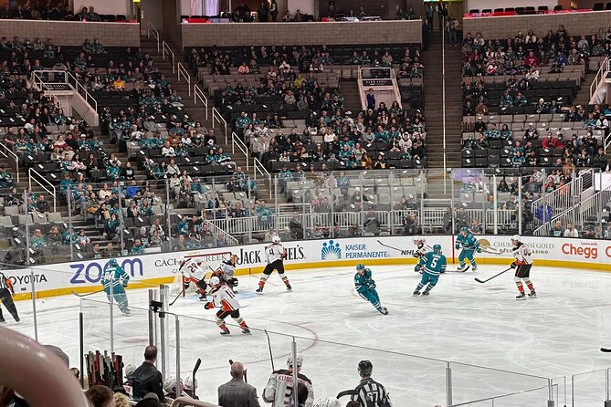 San Jose Sharks Ice Hockey Game Ticket at SAP Center - Key Points