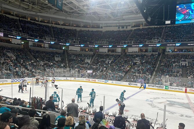 San Jose Sharks Ice Hockey Game Ticket at SAP Center - Amenities and Services
