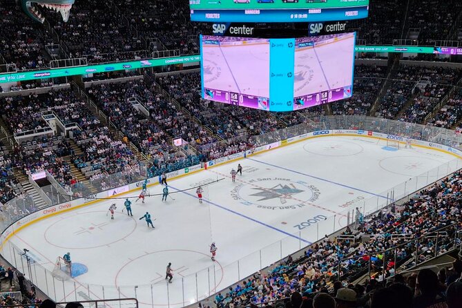 San Jose Sharks Ice Hockey Game Ticket at SAP Center - Booking Process and Information