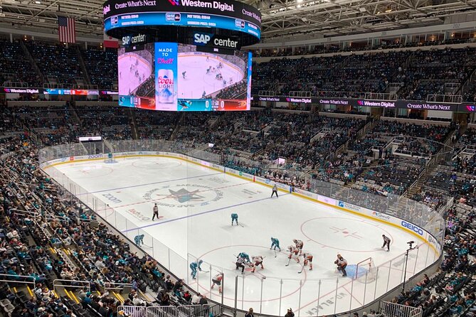 San Jose Sharks Ice Hockey Game Ticket at SAP Center - Nearby Attractions and Dining