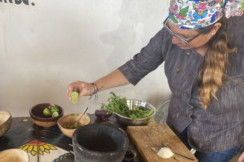 San José Town: Cooking Class, Mexican Empanadas and Snacks - Live Tour Guide