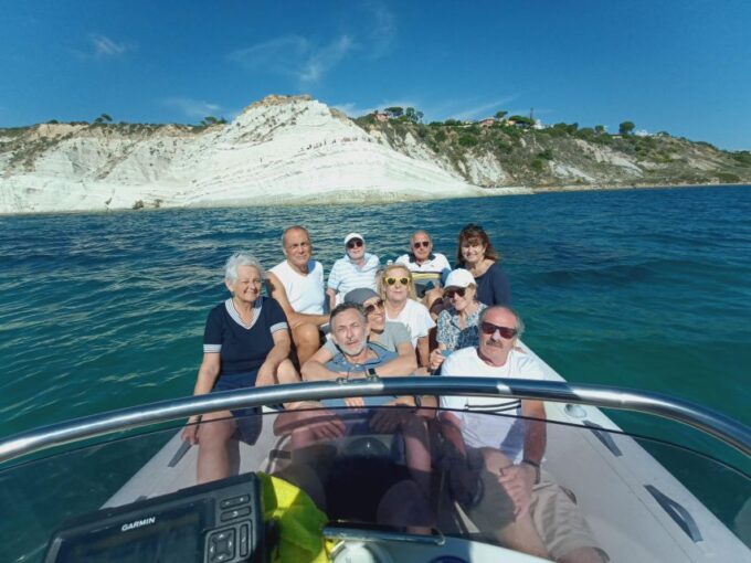 San Leone: Private Boat Tour to the Scala Dei Turchi & Drink - Included Amenities