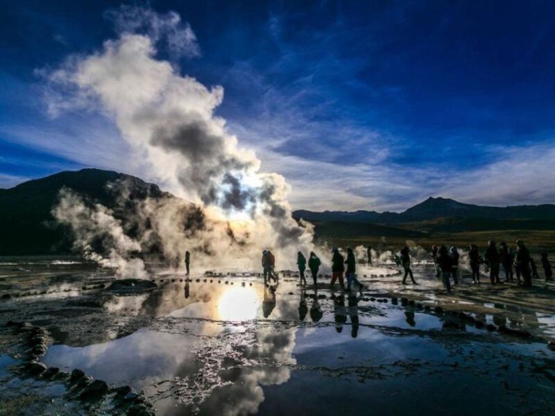 San Pedro De Atacama: Geyser Del Tatio - Location and Elevation