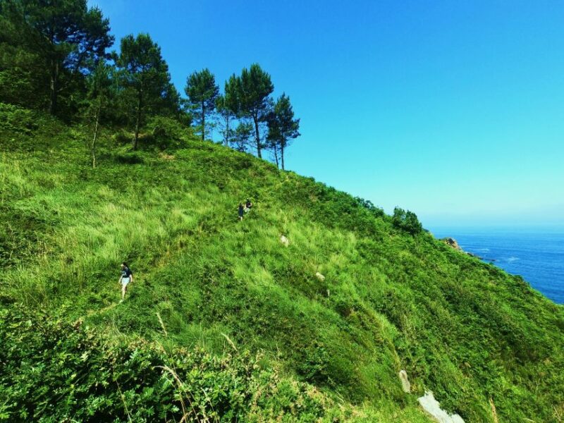 San Sebastian: Hike in the North Way of Saint James - Coastal Cliffs and Hidden Bay