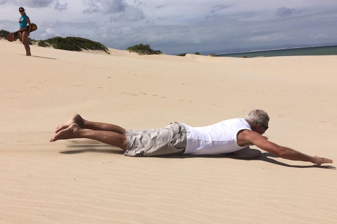 Sandboarding in Jeffreys Bay, South Africa - Getting to the Dunes