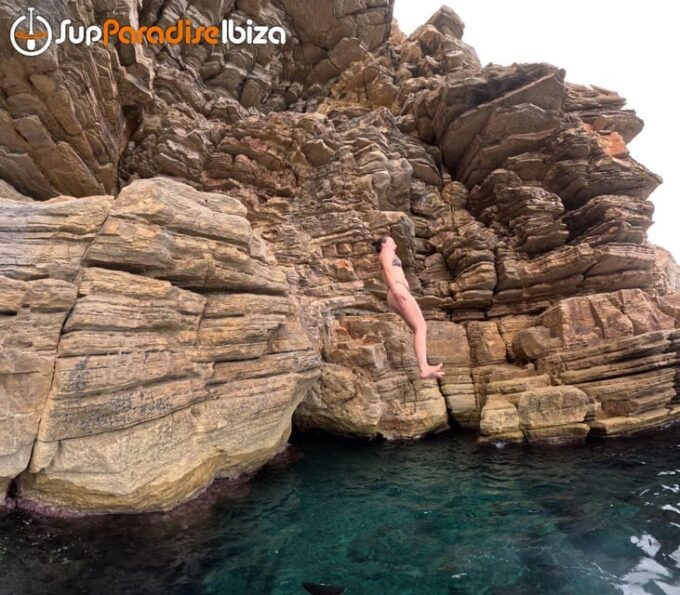SANT ANTONI: ALL INCLUDED PADDLE SURF&SNORKEL TOUR BOAT - Tour Location