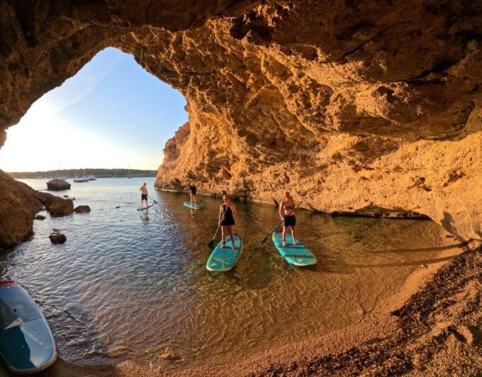 SANT ANTONI: ALL INCLUDED PADDLE SURF&SNORKEL TOUR BOAT - Tour Availability