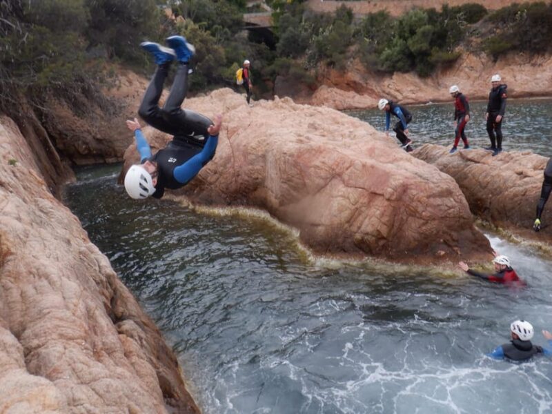 Sant Feliu De Guixols: Coasteering Jumps in the Sea - Key Points