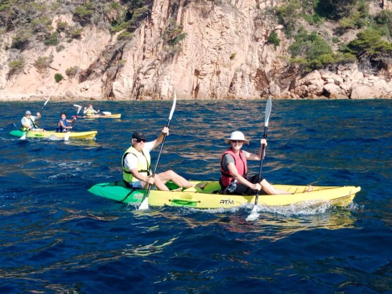 Sant Feliu De Guíxols: Kayaking & Snorkeling Tour - Kayaking Experience