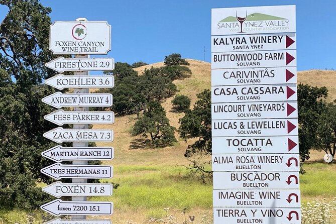 Santa Barbara Wine Country Vineyard & Village Tour - Los Olivos: Charming Wine Tasting Destination