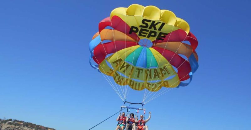 Santa Eulària Des Riu: Parasailing Boat Cruise With Drinks - Parasailing Experience