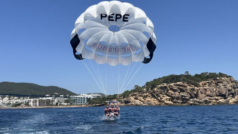 Santa Eulària Des Riu: Parasailing Boat Cruise With Drinks - Coastal Views