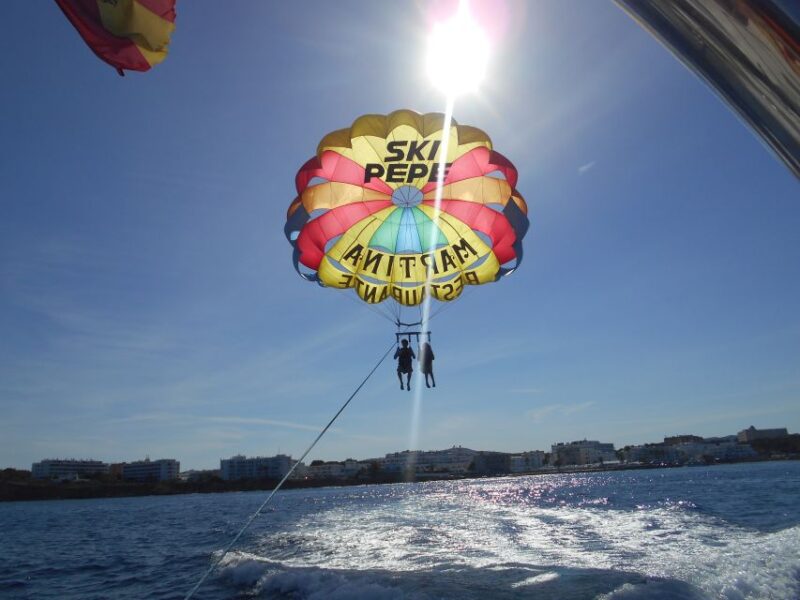 Santa Eulària Des Riu: Parasailing Boat Cruise With Drinks - Meeting Point