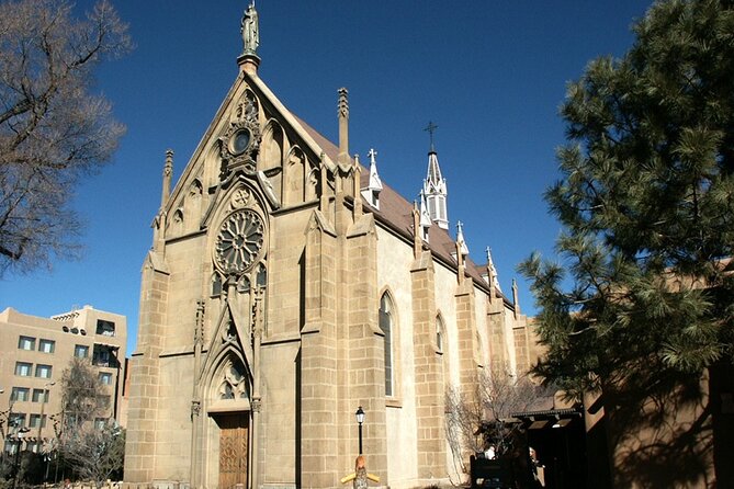 Santa Fe Historic Downtown Smart Phone Audio App Self Guided GPS Walking Tour - Meaning of Christmas-style