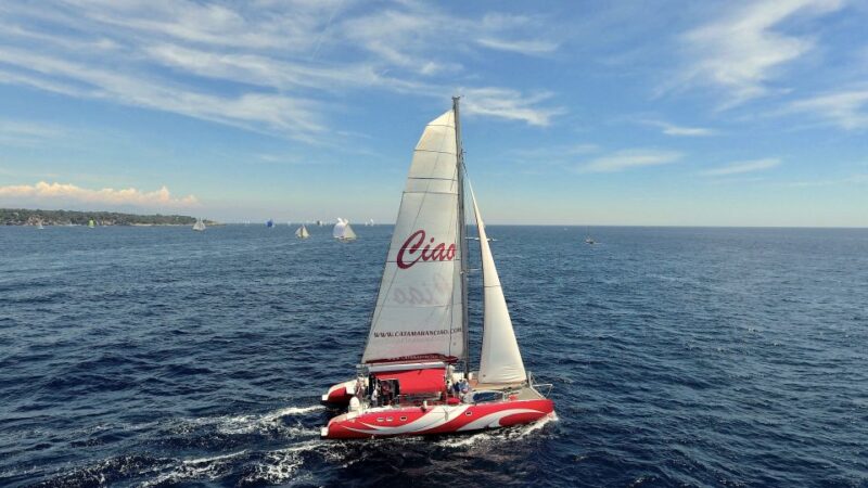 Santa Giulia: Cruise on a Maxi-Yacht Under Sail - Exploring Porto Novo Bay