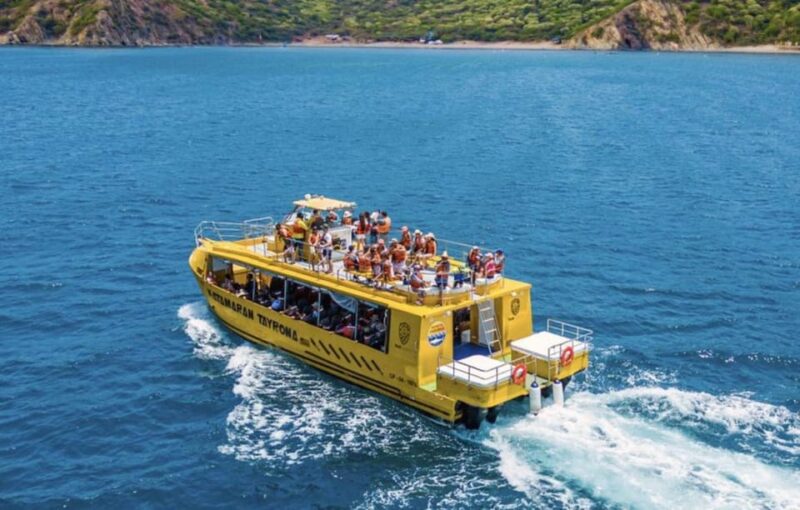 Santa Marta: Boat Between El Rodadero and Inca Inca Beach - Key Points