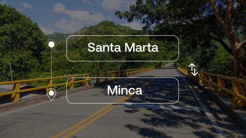 Santa Marta to or From Minca Private Transfer - Experience Highlights