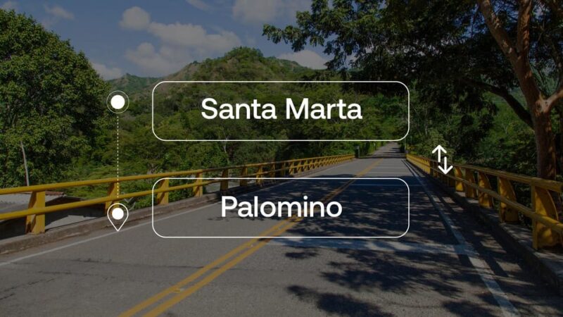 Santa Marta to or From Palomino Private Transfer - Inclusions and Insurance