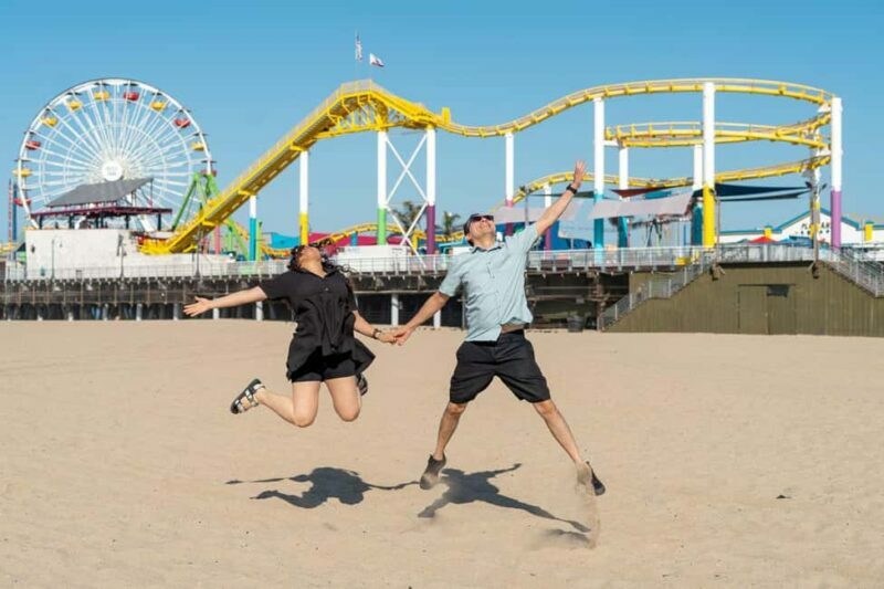 Santa Monica: Photoshoot with Edited Images - What You Can Expect from This Santa Monica Photoshoot