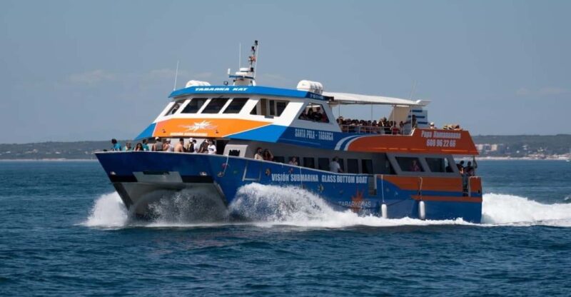 SANTA POLA - TABARCA: CATAMARAN WITH UNDERWATER VIEW - Tabarca Island Highlights