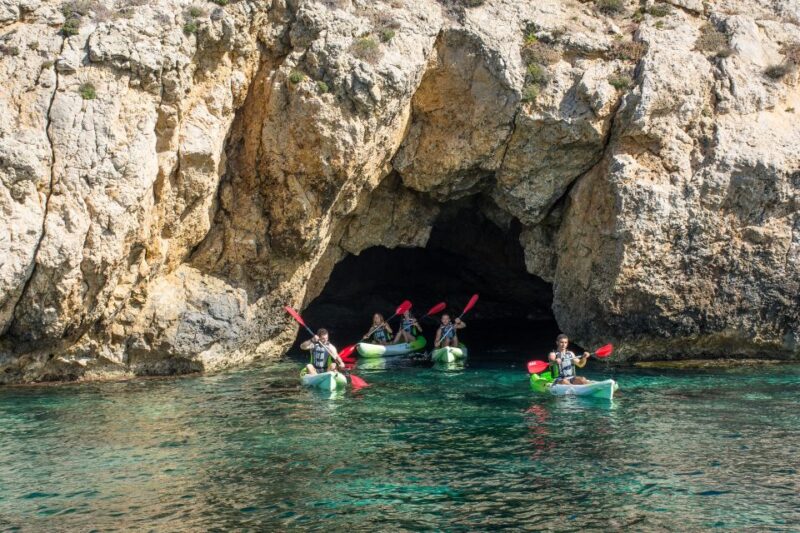 Santa Ponsa: 3-Hour Marine Reserve Kayak Tour - Transfer and Safety Briefing