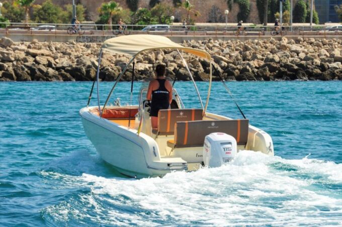Santa Ponsa: MINERVA, License Boat Rental - High-End Italian Manufacturing