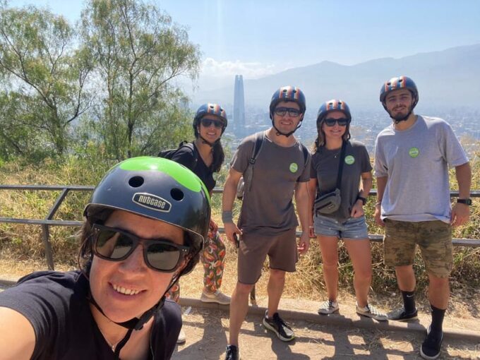 Santiago by Scooter: a Journey Between Nature and Urbanism - Cable Car Ride