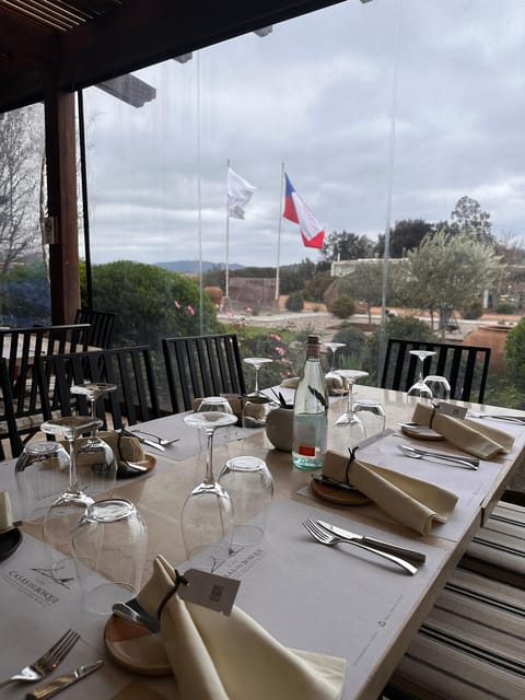 Santiago: Casa Del Bosque Winery With Tasting and Lunch - Wine Tasting and Sommelier