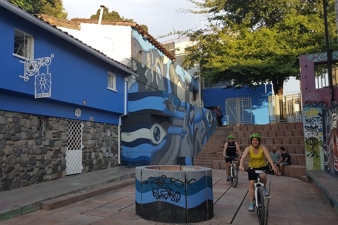Santiago Center Cultural Bike Tour - Small Group Experience
