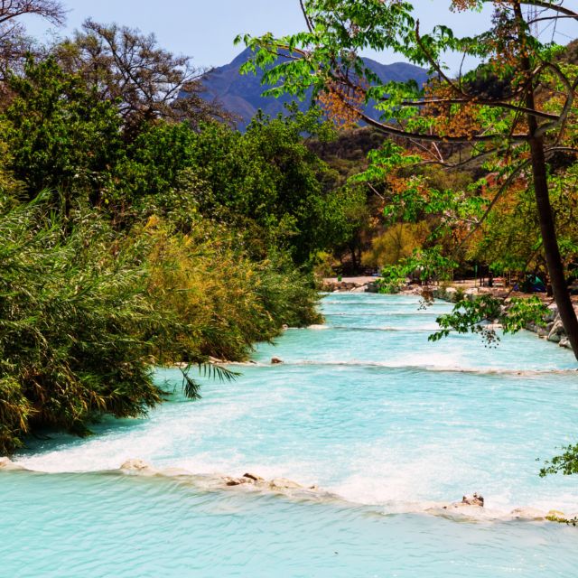 Santiago De Querétaro: Tolantongo Tour With Overnight Camp - Departure and Description