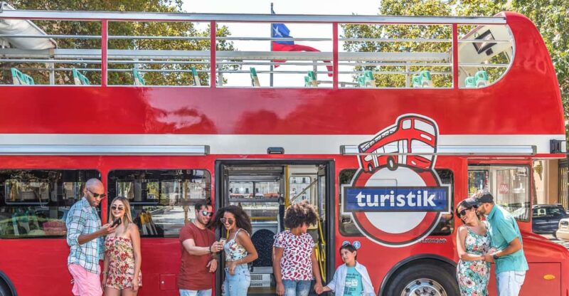 Santiago: Hop-On Hop-Off Bus Day Ticket With Audio Guide - Included Features