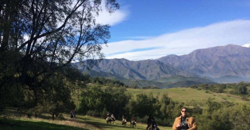 Santiago: Private Andes Foothills Horseback Riding. Half Day - Key Points