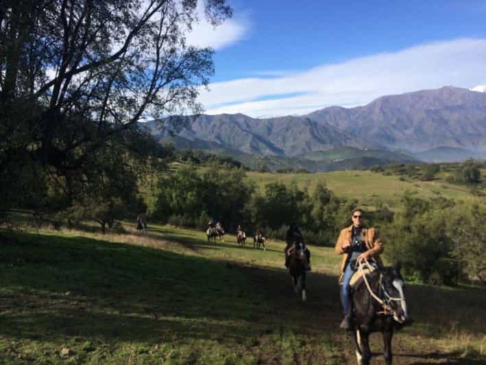 Santiago: Private Andes Foothills Horseback Riding. Half Day - Itinerary