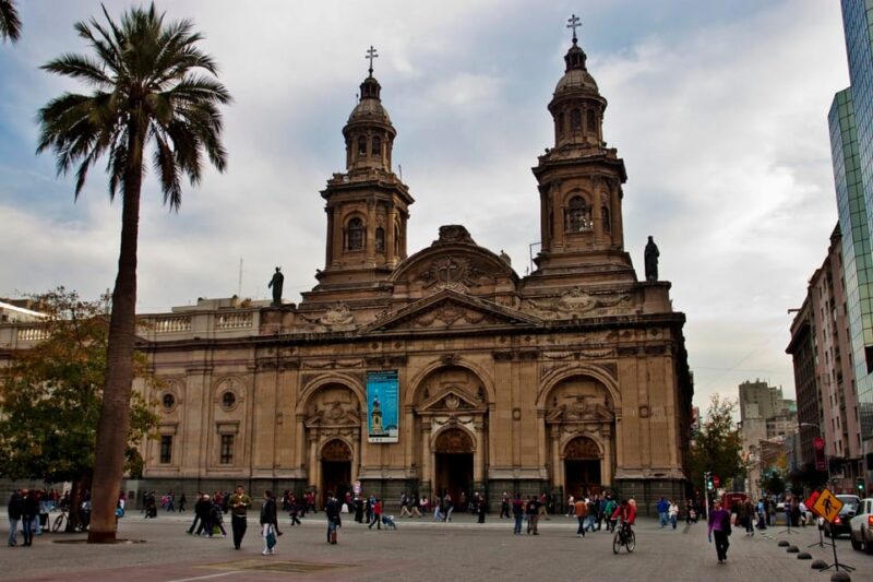 Santiago: Private City Tour With Optional Lunch and Winery - Key Points