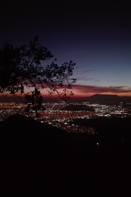 Santiago: Private Hike to Manquehue Hill at Sunset - Itinerary Details