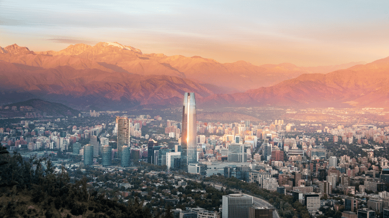 Santiago Sunset: Places Where You Will See the Best Sunsets - Sunset Vistas at Sky Costanera