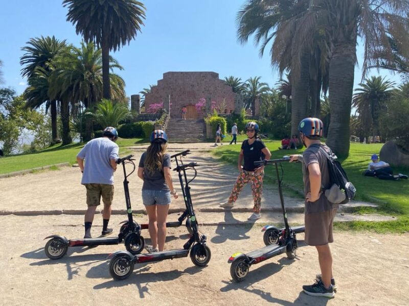 Santiago Sunset Tour on an Electric Scooter. City and Nature - Participant Information and Restrictions