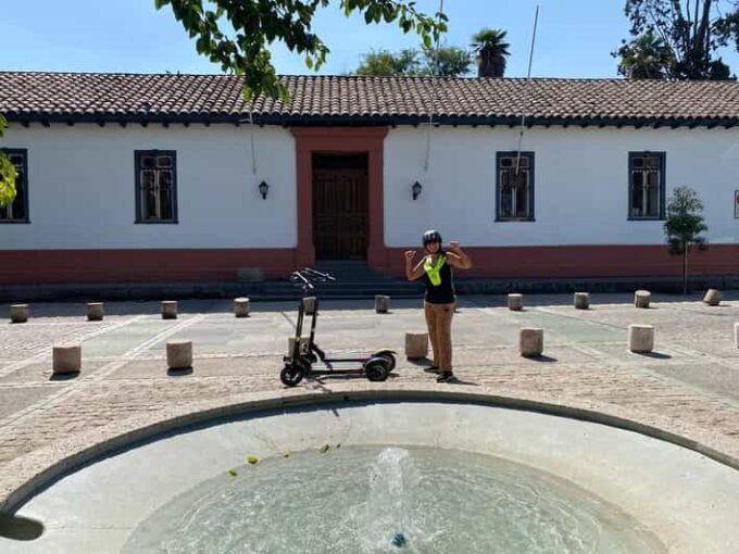 Santiago Sunset Tour on an Electric Scooter. City and Nature - What to Expect During the Tour